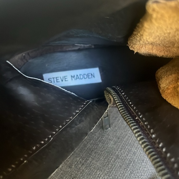 Steve Madden lace up boots - combat boots with a size zipper - Picture 11 of 11